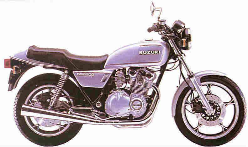 Мотоцикл Suzuki GS 650GT 1981 фото