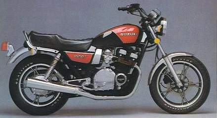 Мотоцикл Suzuki GS 750TZ 1982