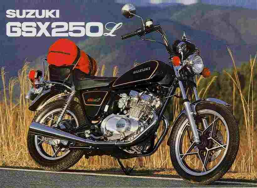 Мотоцикл Suzuki GSX 250L 1982 фото
