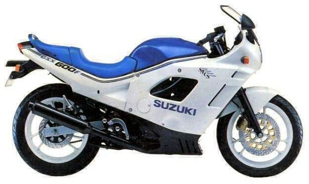 Мотоцикл Suzuki GSX 600F   1988 фото