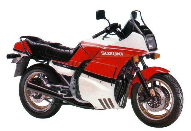 Мотоцикл Suzuki GSX 750EF 1985 фото