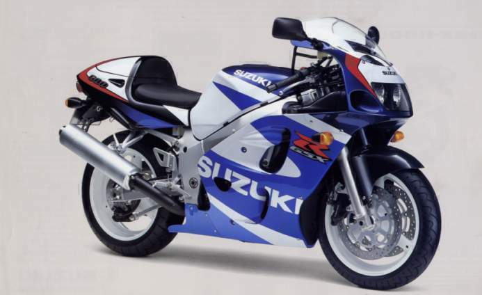 Мотоцикл Suzuki GSX-R 600 1997