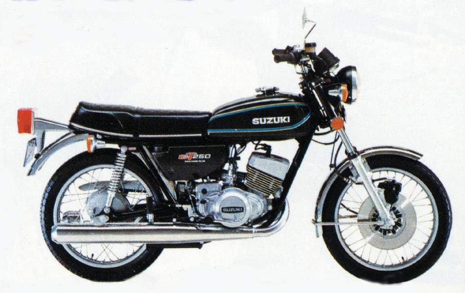 Мотоцикл Suzuki GT 250 1976 фото