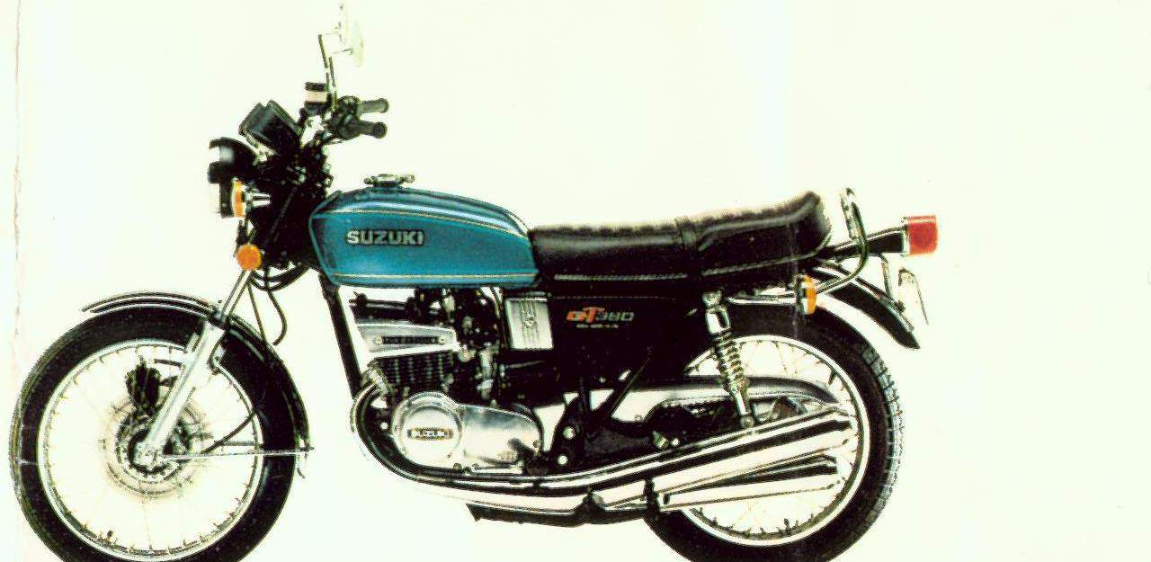 Мотоцикл Suzuki GT 380A 1976 фото