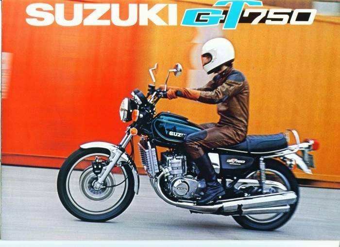Мотоцикл Suzuki GT 750 1977 фото