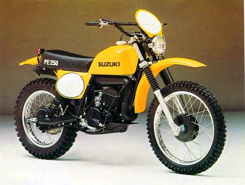 Мотоцикл Suzuki PE 250 1977