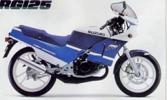 Мотоцикл Suzuki RG 125 Gamma 1985