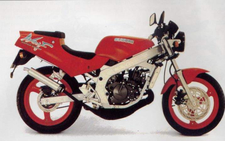Мотоцикл Suzuki RG 125 Wolf 1992