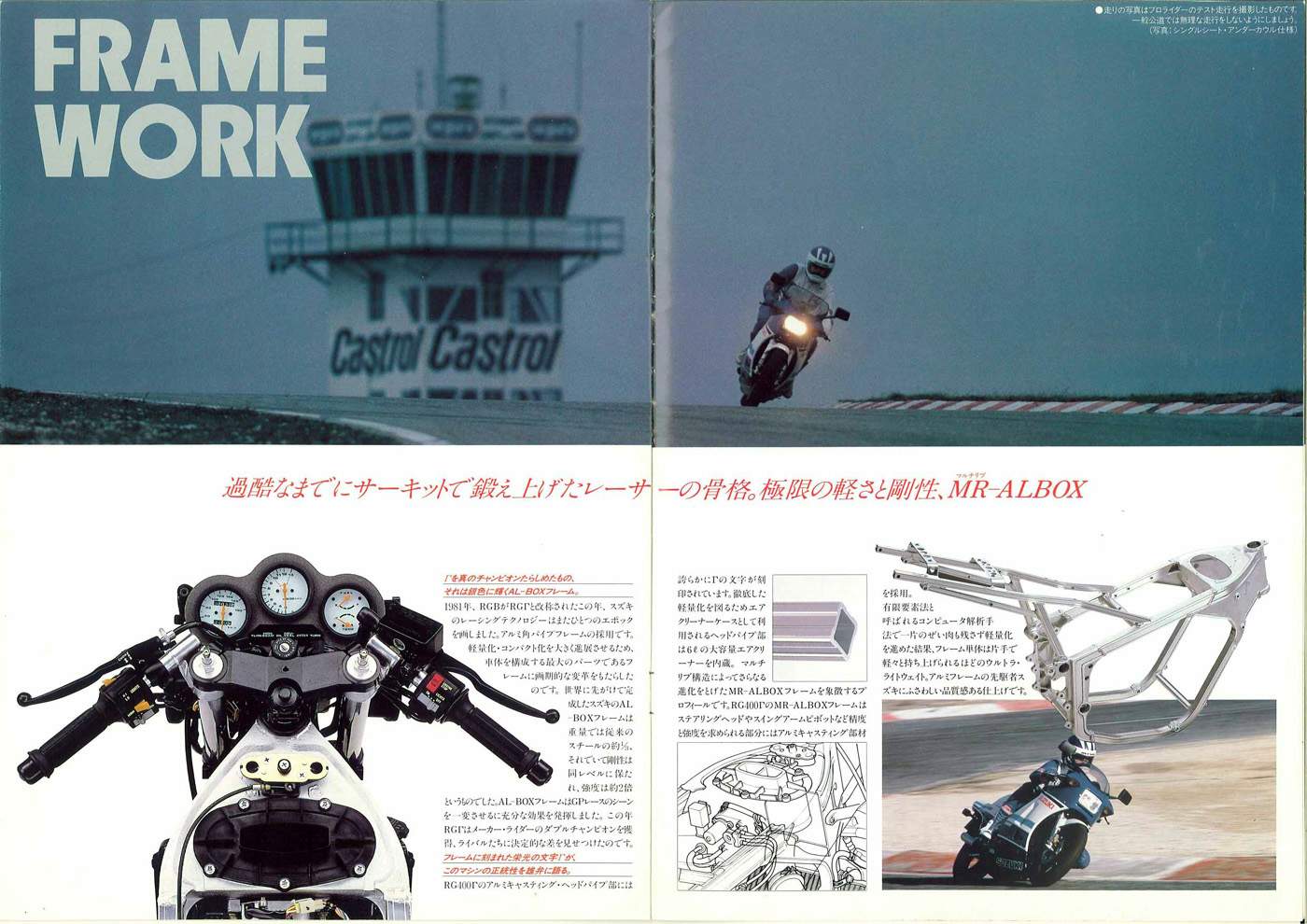 Мотоцикл Suzuki RG 400 1985 фото