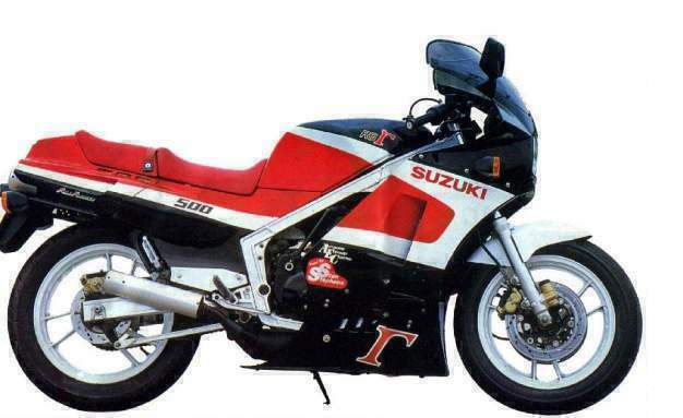 Мотоцикл Suzuki RG 500 1987