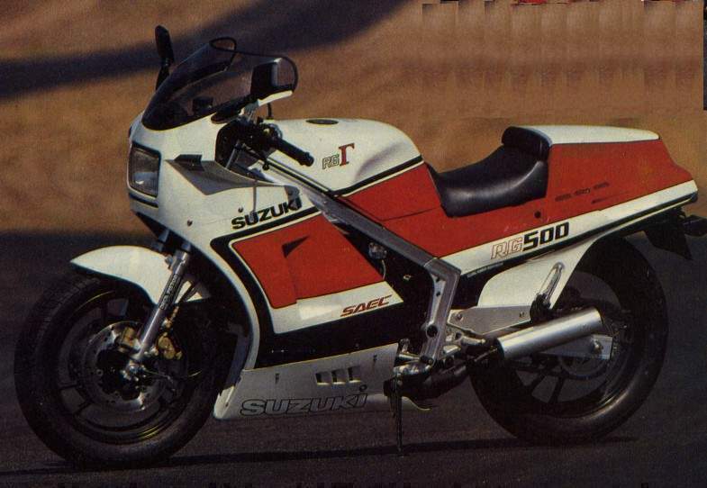 Мотоцикл Suzuki RG 500 1987 фото