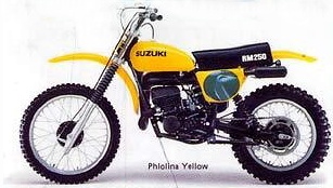 Мотоцикл Suzuki RM 250 1978