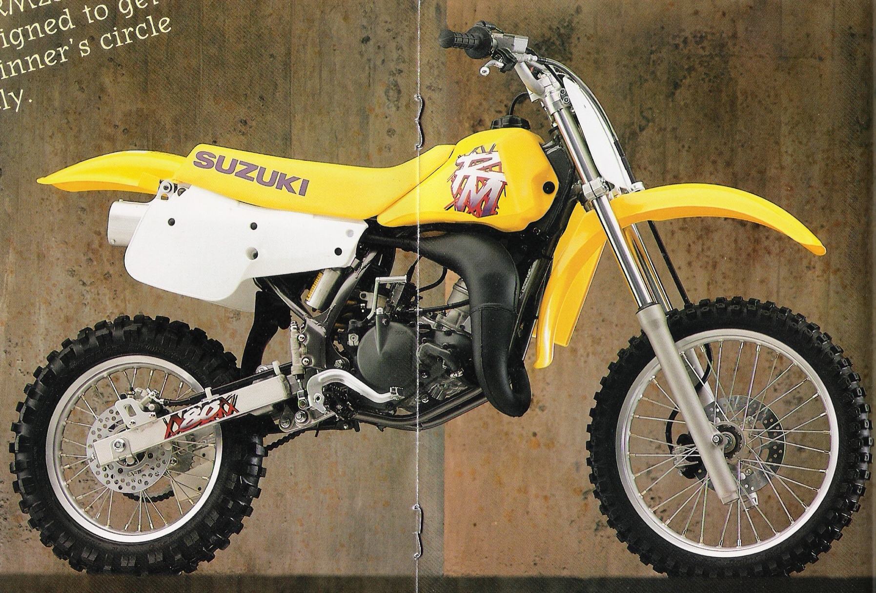 Мотоцикл Suzuki RM 80 1995