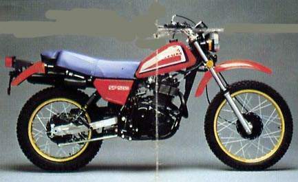 Мотоцикл Suzuki SP 500 1981