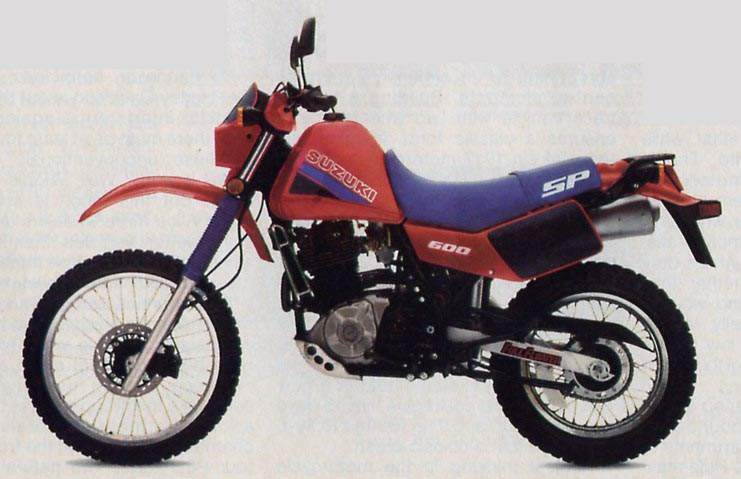 Мотоцикл Suzuki SP 600 1985 фото