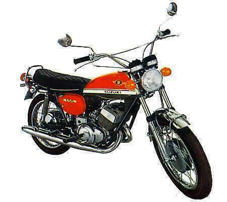 Мотоцикл Suzuki T 350-II 1970