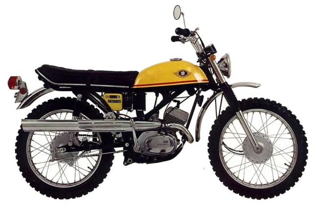Мотоцикл Suzuki TC 120 1969