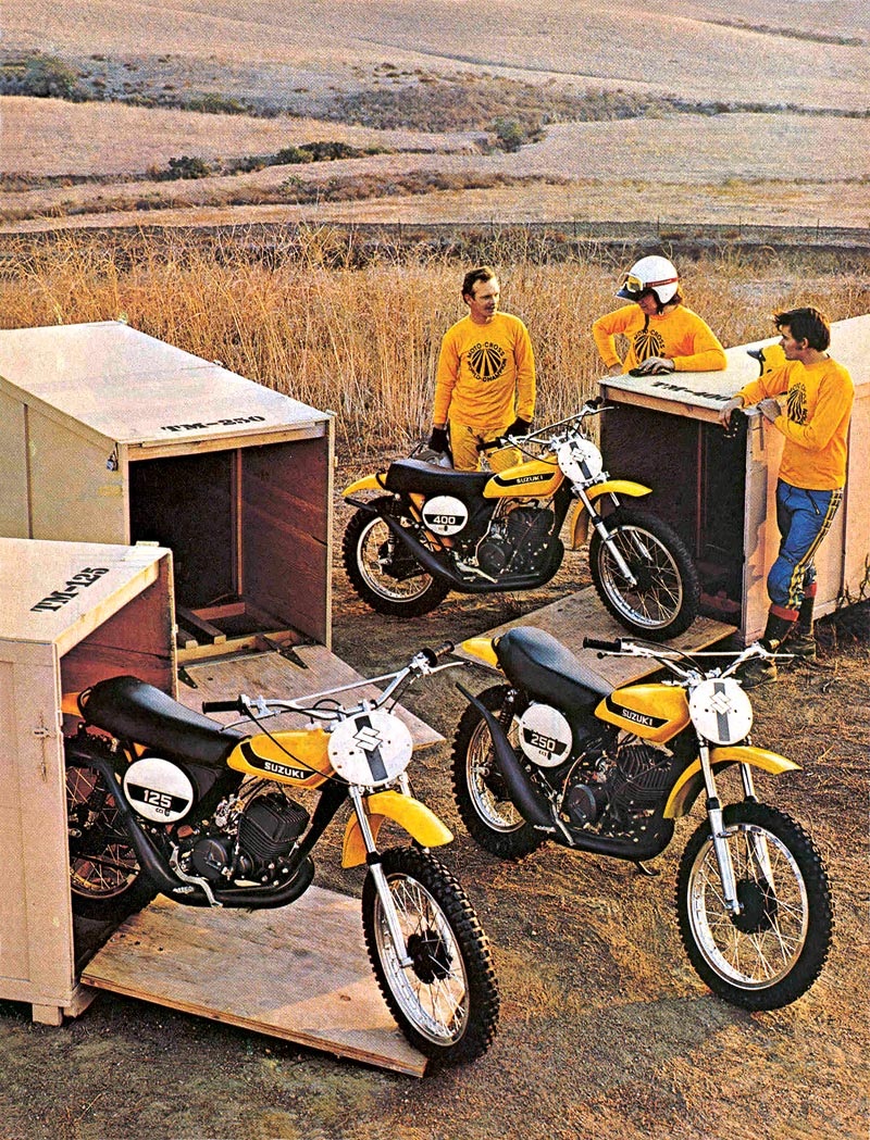 Мотоцикл Suzuki TM 125 1973