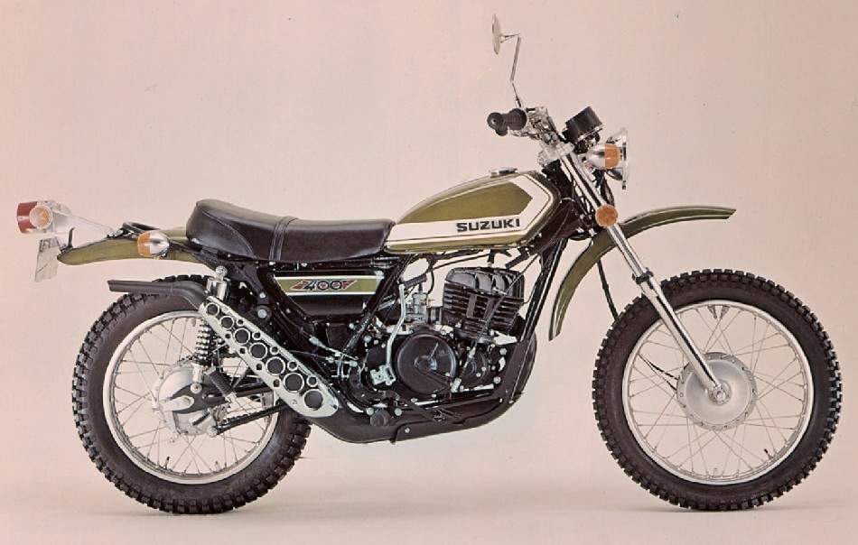 Мотоцикл Suzuki TS 400 Apache / Hustler 1980