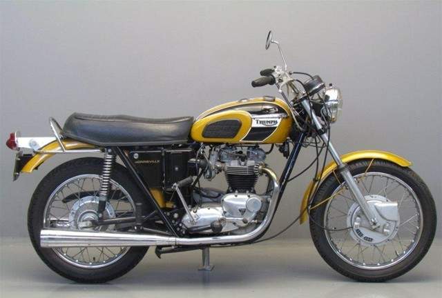 Фотография мотоцикла Triumph Bonneville 650 T120 1972