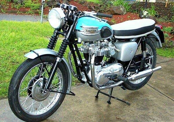 Мотоцикл Triumph Bonneville 650 T120 1961