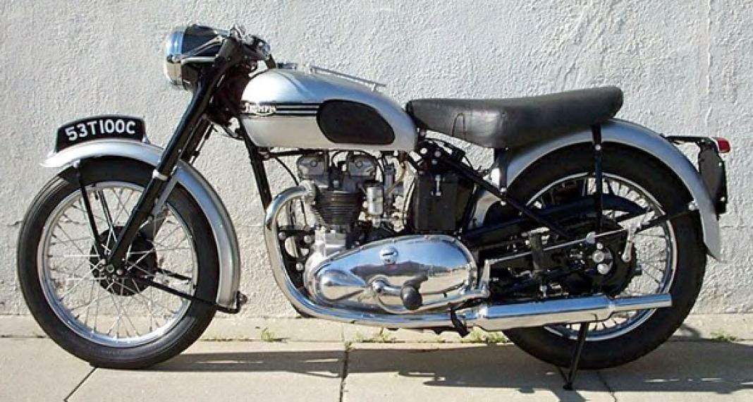 Мотоцикл Triumph Bonneville 650 T120 1963 фото