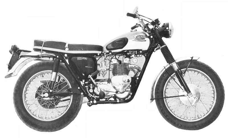 Мотоцикл Triumph Sport Tiger T100SC 1959
