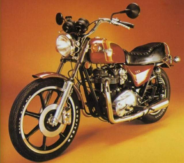 Фотография мотоцикла Triumph T 140 750 TSX 1982