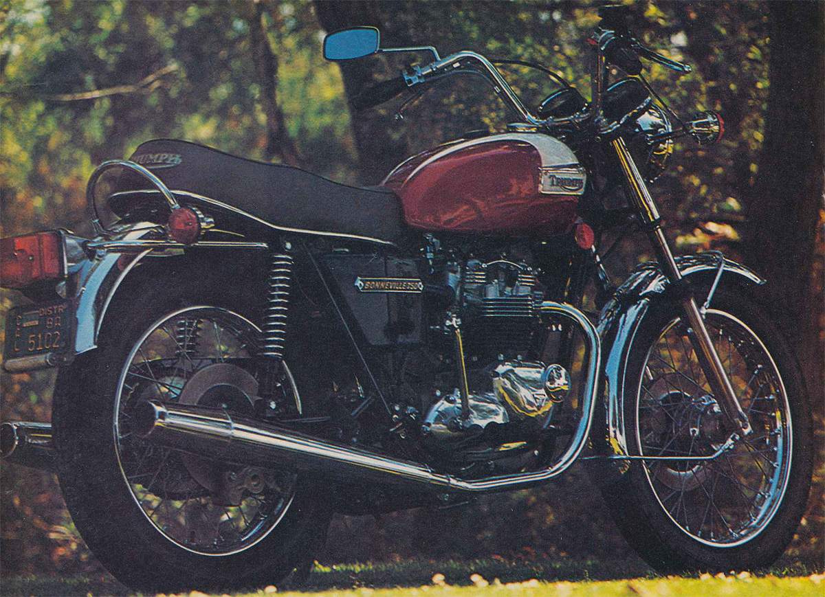 Мотоцикл Triumph T 140V Bonneville 1973