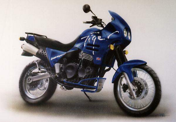 Мотоцикл Triumph Tiger 900 1993