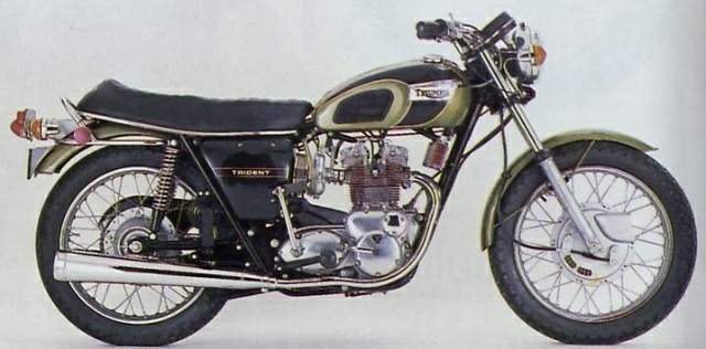 Фотография мотоцикла Triumph Trident T150 750 1971