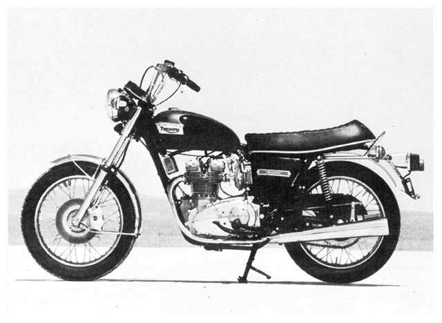 Мотоцикл Triumph Trident T150 750 1972