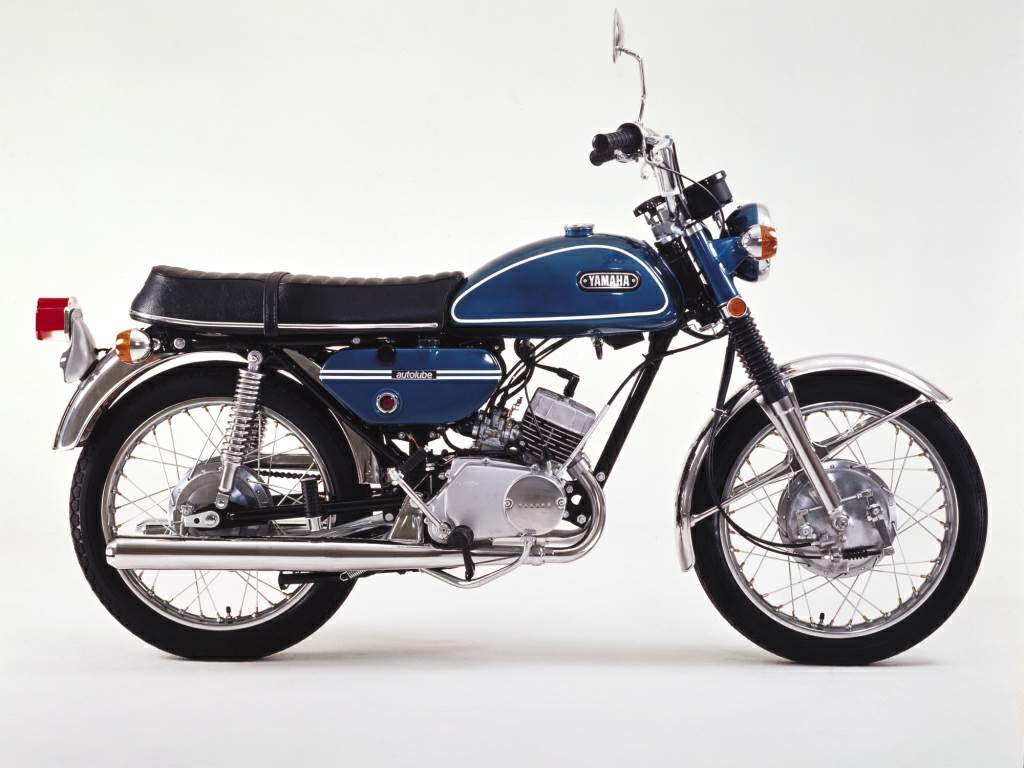 Мотоцикл Yamaha CS 200 1971 фото