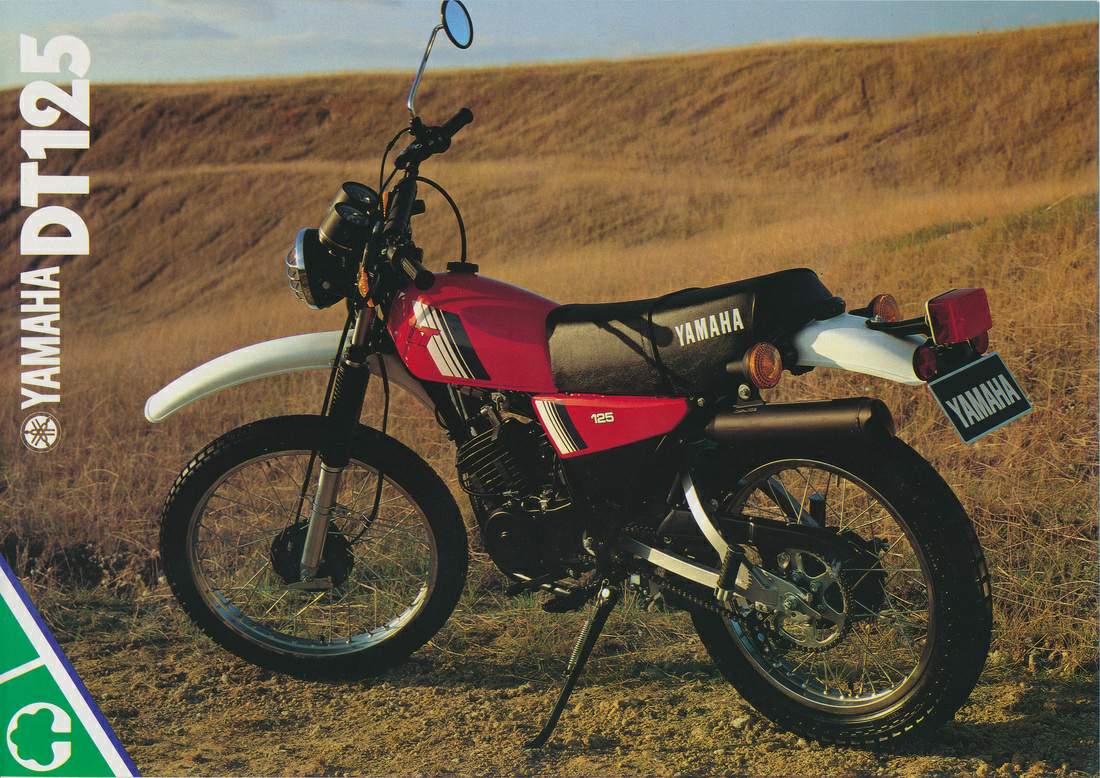 Мотоцикл Yamaha DT 120MX 1981