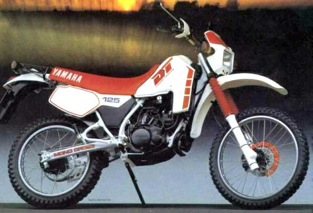 Мотоцикл Yamaha DT 125 LC 1982