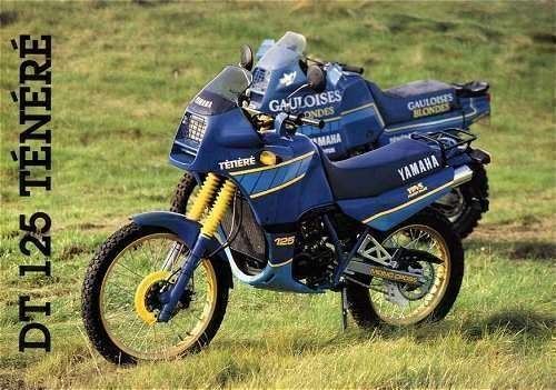 Мотоцикл Yamaha DT 125R Tnr 1989