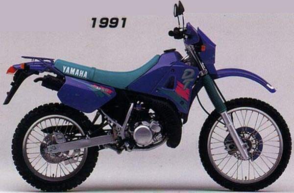 Мотоцикл Yamaha DT 125R 1990 фото