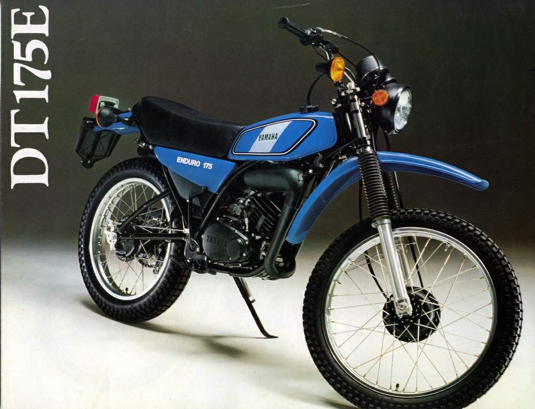 Мотоцикл Yamaha DT 175 1978