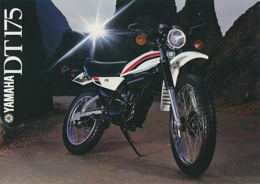 Мотоцикл Yamaha DT 175 1980