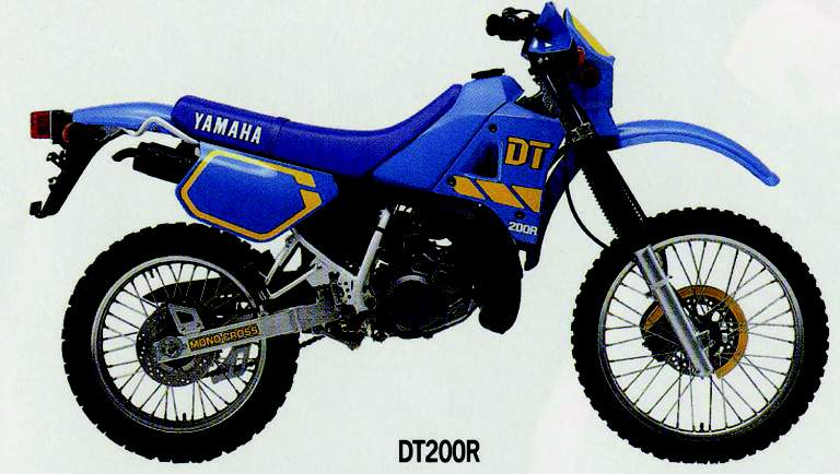 Фотография мотоцикла Yamaha DT 200R 1990