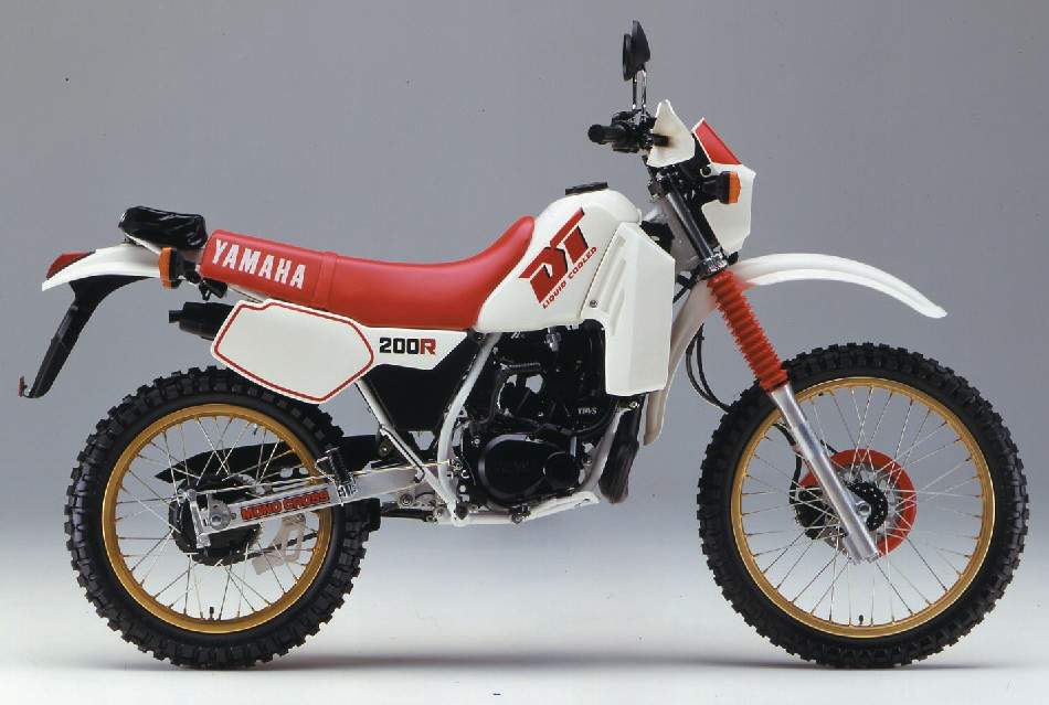 Мотоцикл Yamaha DT 200R 1986 фото