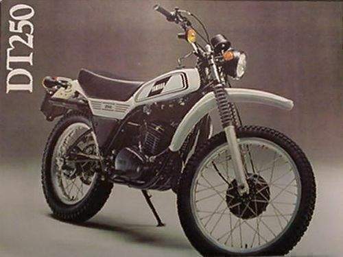Мотоцикл Yamaha DT 250 1979 фото