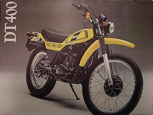 Мотоцикл Yamaha DT 400 1978 фото