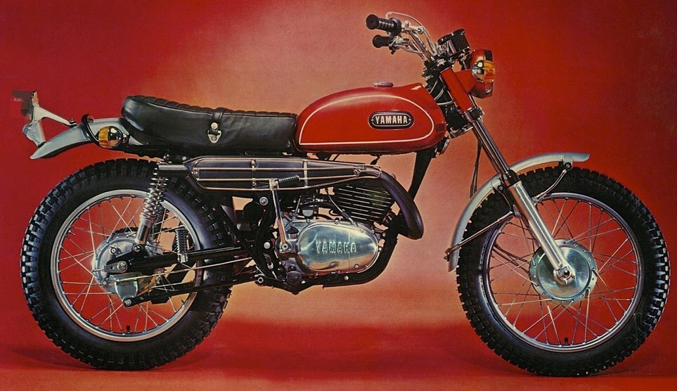 Мотоцикл Yamaha DT1-F 250 TRAIL 1972 фото