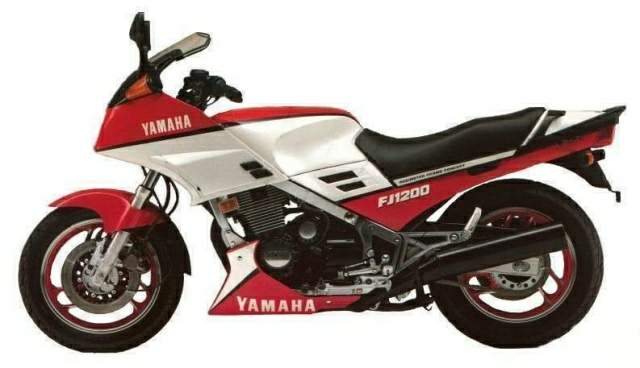 Мотоцикл Yamaha FJ 1200 1986 фото
