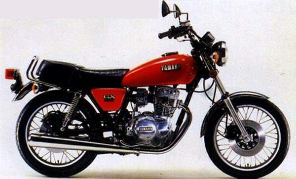 Мотоцикл Yamaha GX 250 1978 фото