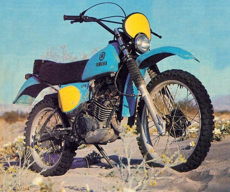 Мотоцикл Yamaha IT 175 1977 фото