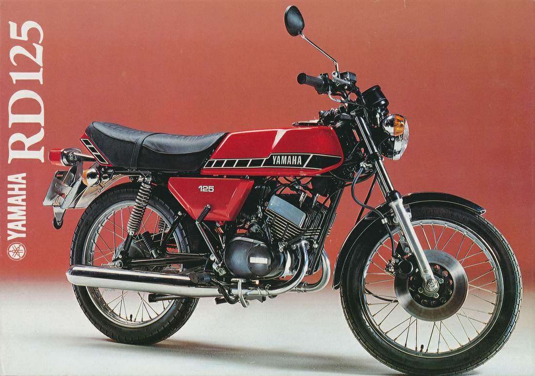 Мотоцикл Yamaha RD 125 1978