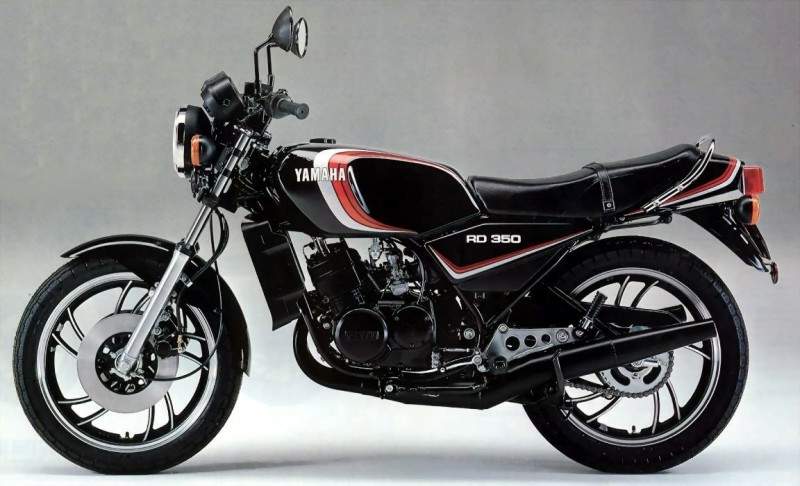 Мотоцикл Yamaha RD 350LC 1982 фото