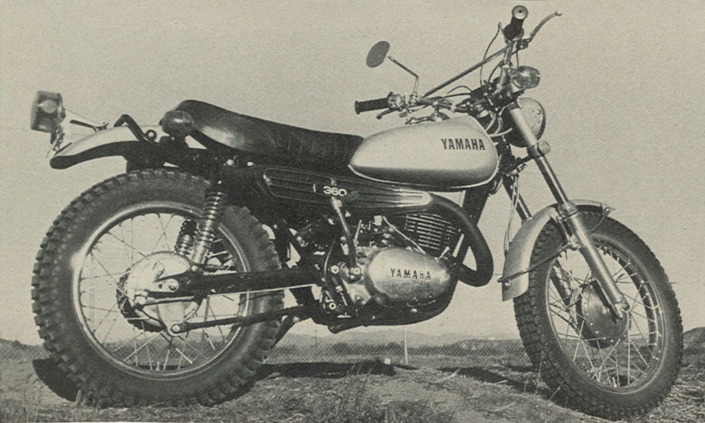 Мотоцикл Yamaha RT-2 360 1972 фото